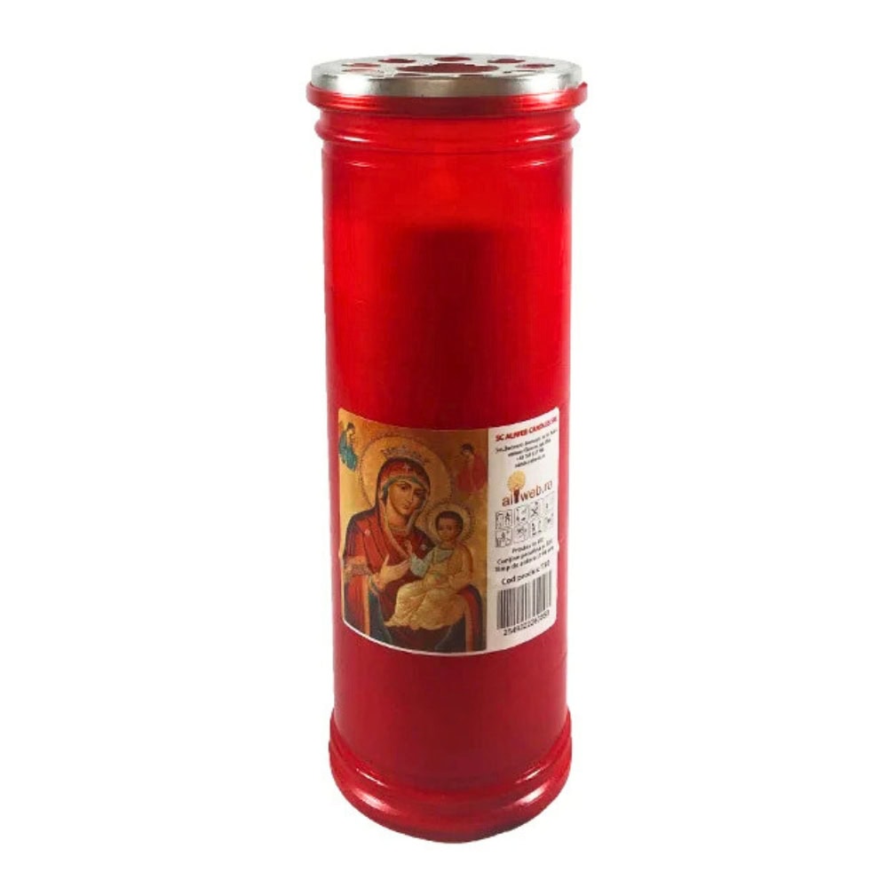 CANDELARIA CANDELA PLASTIC CU CAPAC T60K