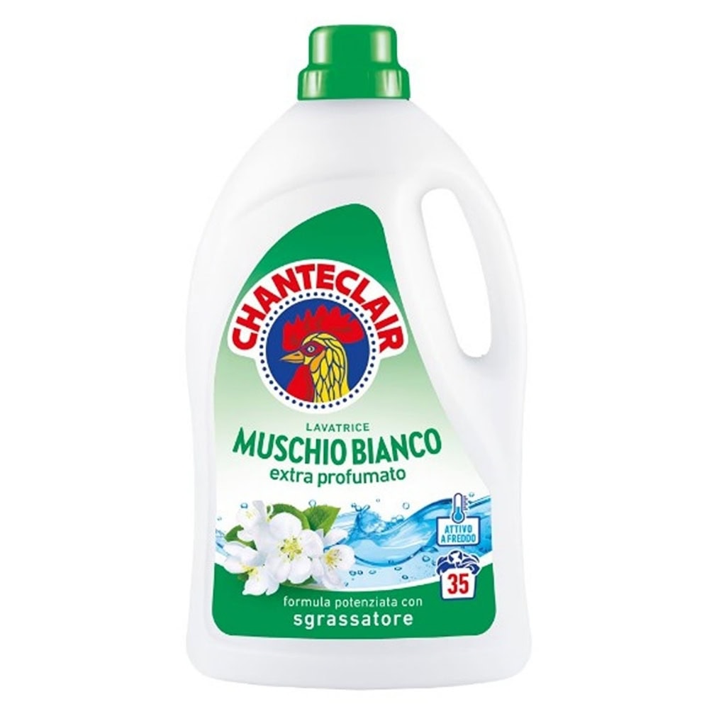 CHANTE CLAIR DETERGENT LICHID 1.575L MUSCHIO BIANCO 35SP