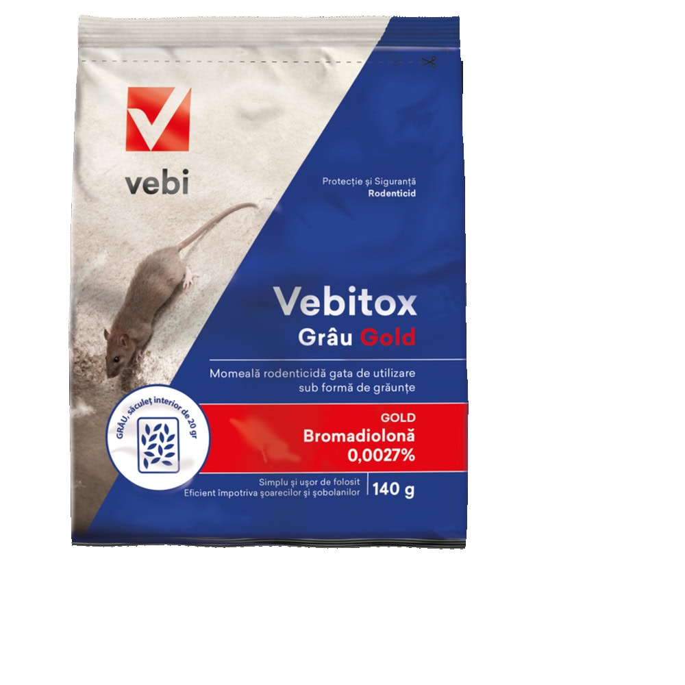 VEBITOX GRAU RATICID GOLD 140G