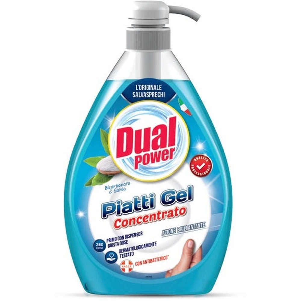 DUAL POWER DET. VASE 1L BICARBONAT SI SALVIE