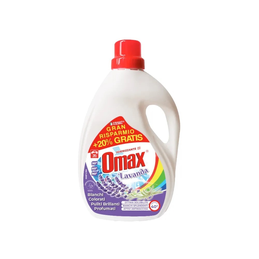 OMAX DETERGENT LICHID 3L BICARBONATO 60SP
