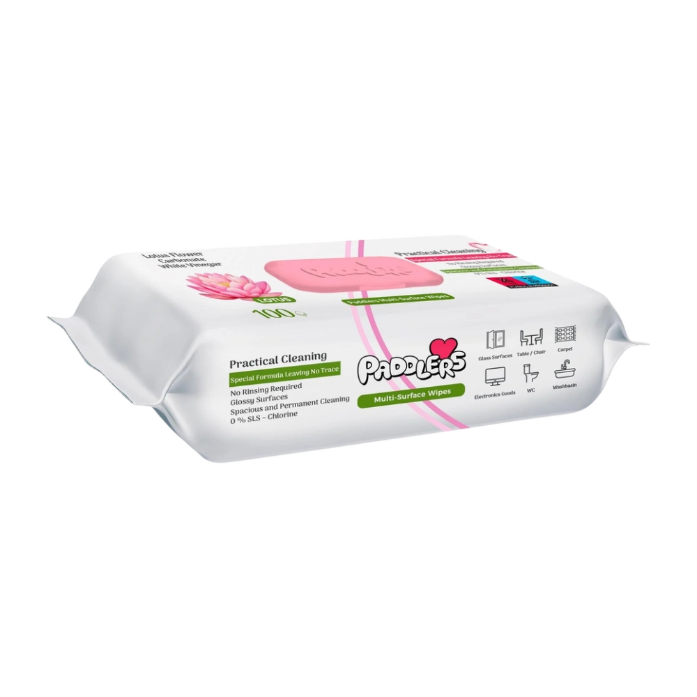 PADDLERS SERVETELE UMEDE MULTISUPRAFETE 100BUC LOTUS FLOWER