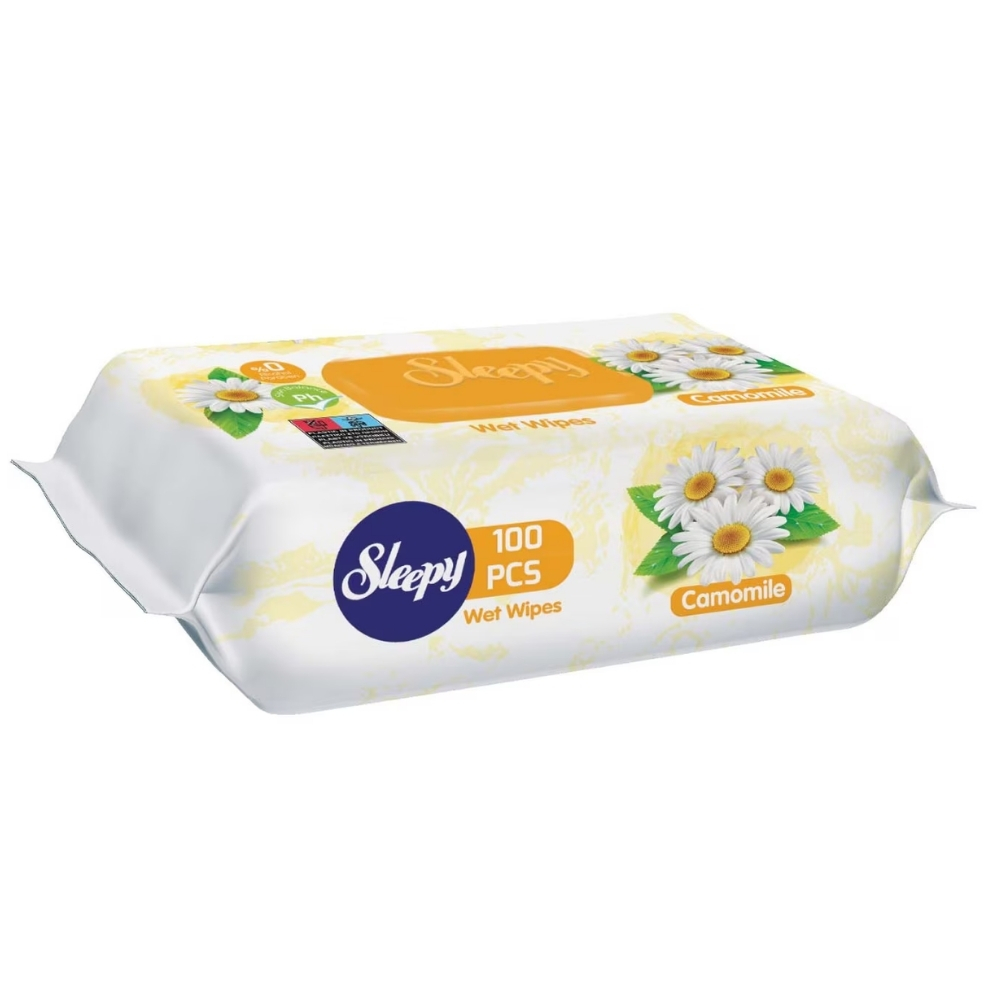 SLEEPY SERVETELE UMEDE CAPAC 120BUC CAMOMILE