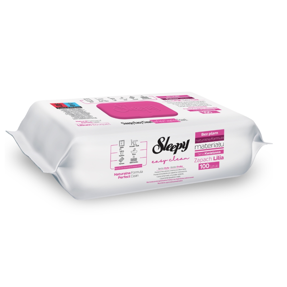 SLEEPY SERVETELE UMEDE MULTISUPRAFETE 100BUC LILIUM BOUQUET