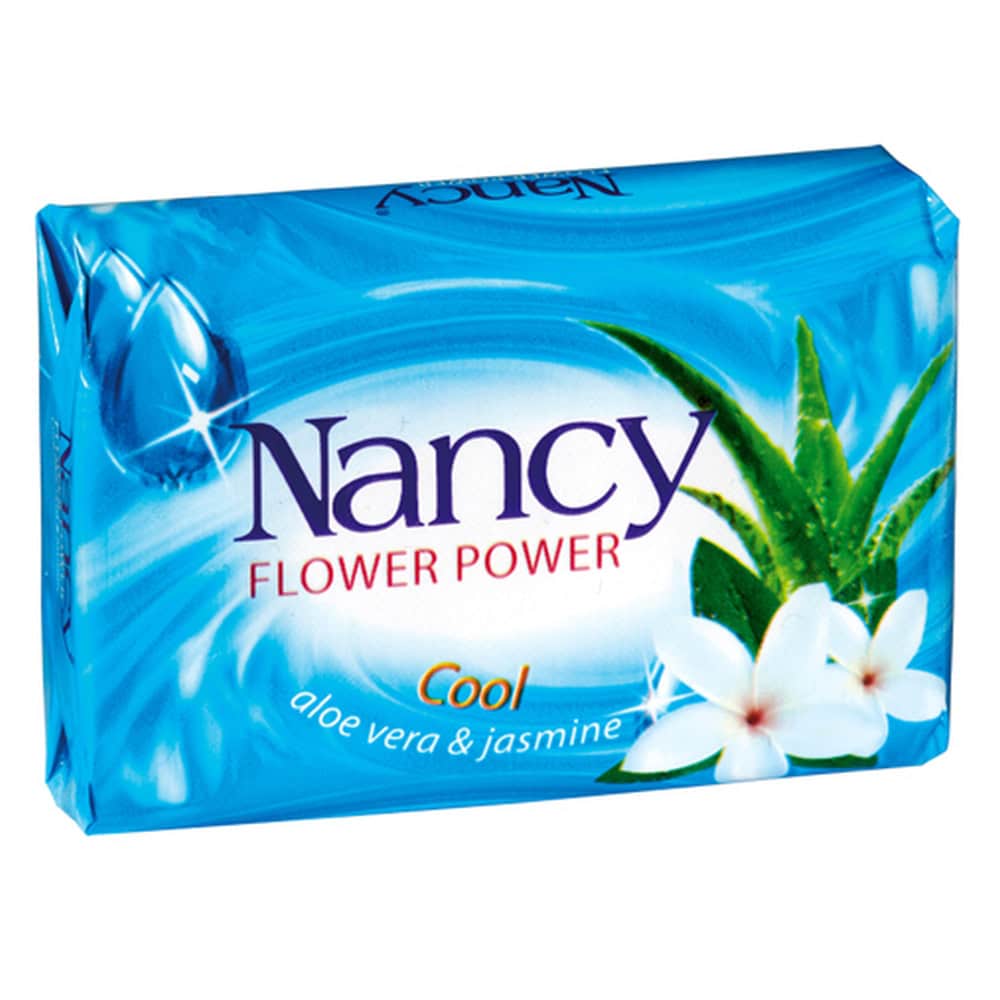 NANCY SAPUN FLOWER POWER ALOE&JASMINE 60G 6BUC/SET