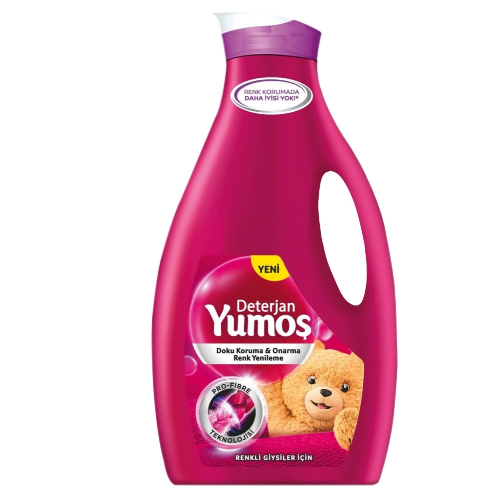 YUMOS DETERGENT LICHID 2.52L COLOR RED 42SP