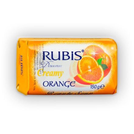 RUBIS SAPUN 150GR PORTOCALA 6BUC/SET