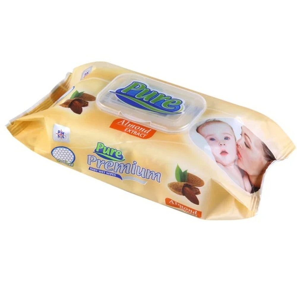 PURE PREMIUM SERVETELE UMEDE BABY CAPAC 64BUC MIX