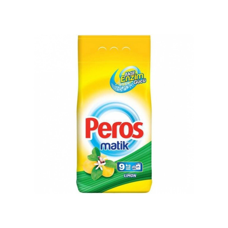 PEROS DETERGENT PUDRA AUTOMAT 9KG LEMON FRESHNESS 90SP