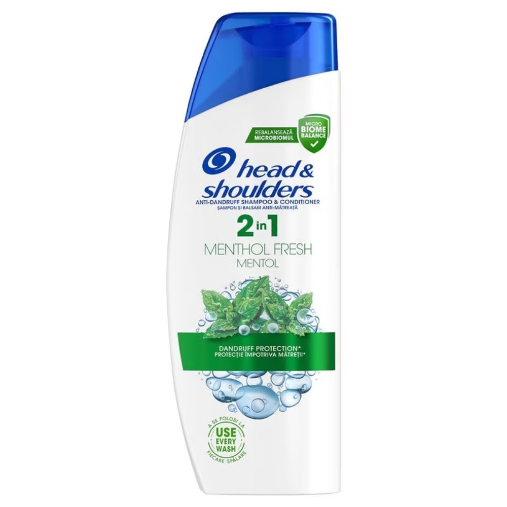 HEAD&SHOULDERS SAMPON 330ML 2IN1 MENTHOL