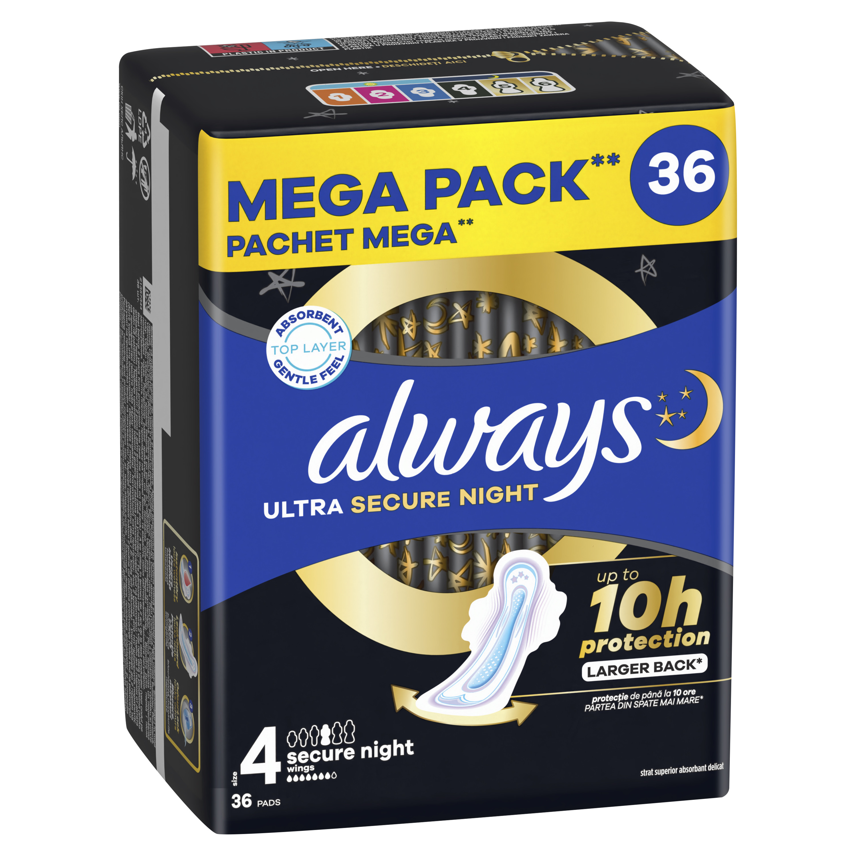 ALWAYS ULTRA ABSORBANTE 36BUC SECURE