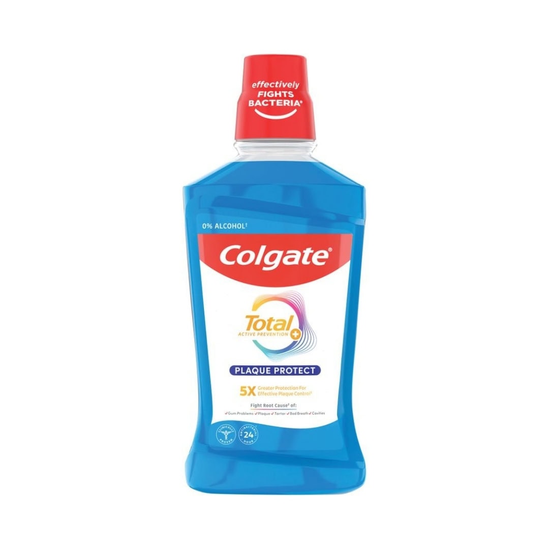COLGATE APA DE GURA 500ML TOTAL PLAQUE PROTECT