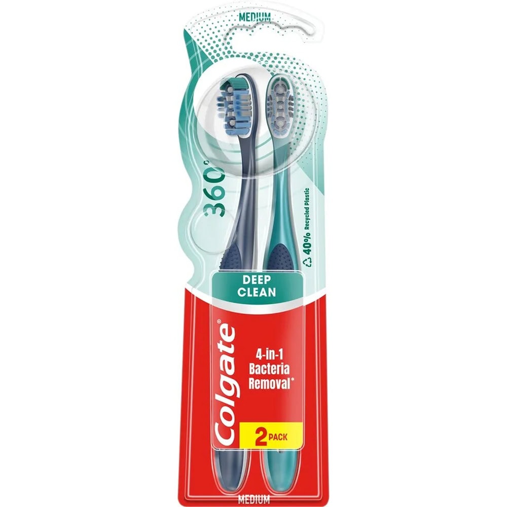 COLGATE PERIUTE 360 DEEP CLEAN SOFT 2BUC/SET