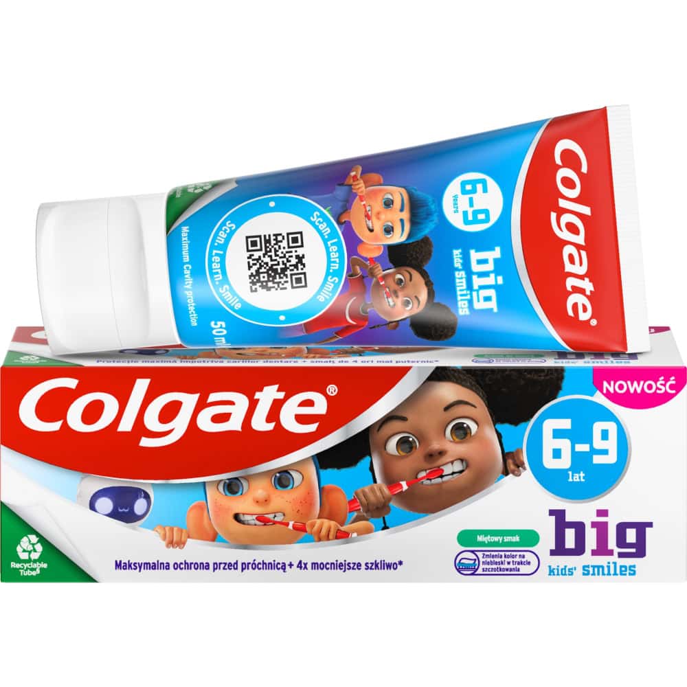 COLGATE 50ML KIDS BIG SMILES 6-9 ANI