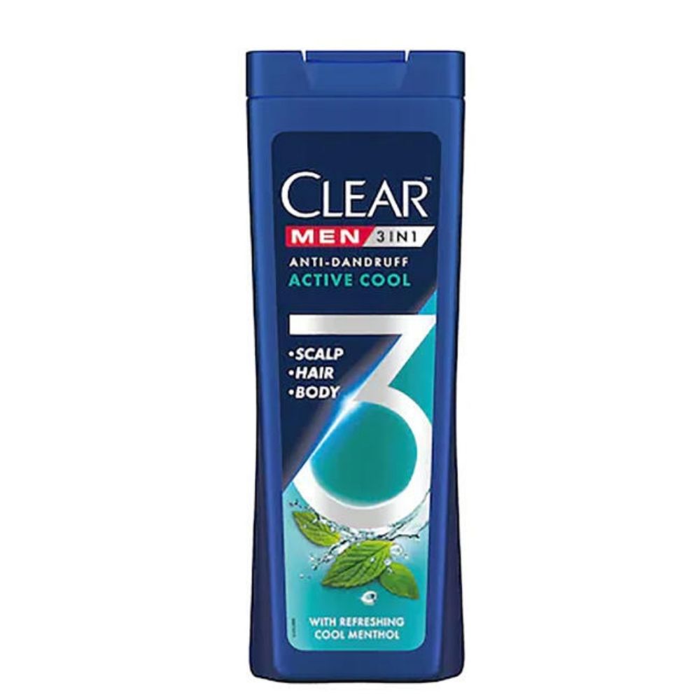 CLEAR SAMPON MEN 3 IN 1 ACTIVE COOL 360ML