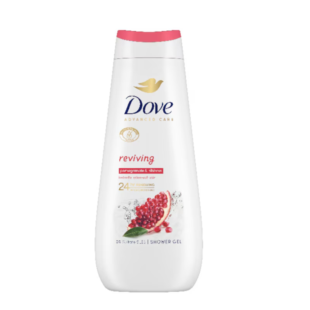 DOVE GEL DUS DAMA 400ML REVIVING POMEGRANATE&HIBISCUS