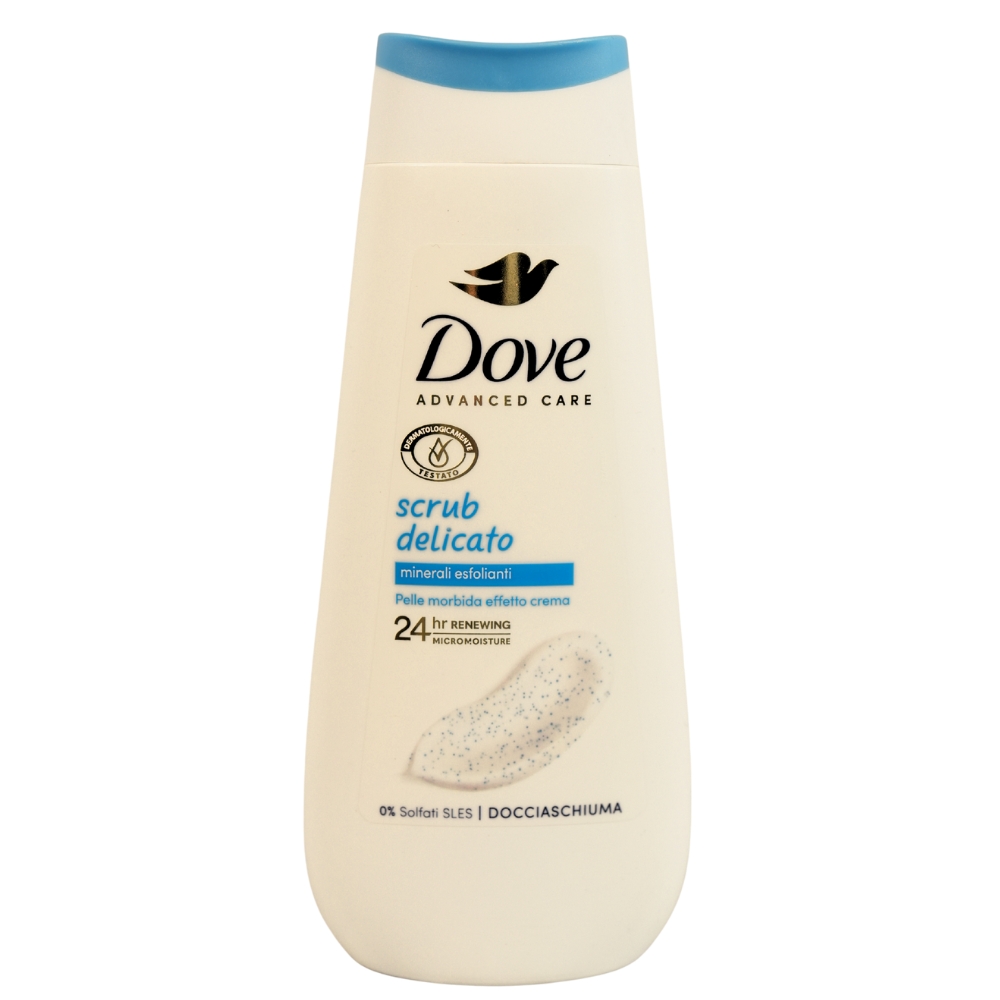 DOVE GEL DUS DAMA 225ML SCRUB DELICATO