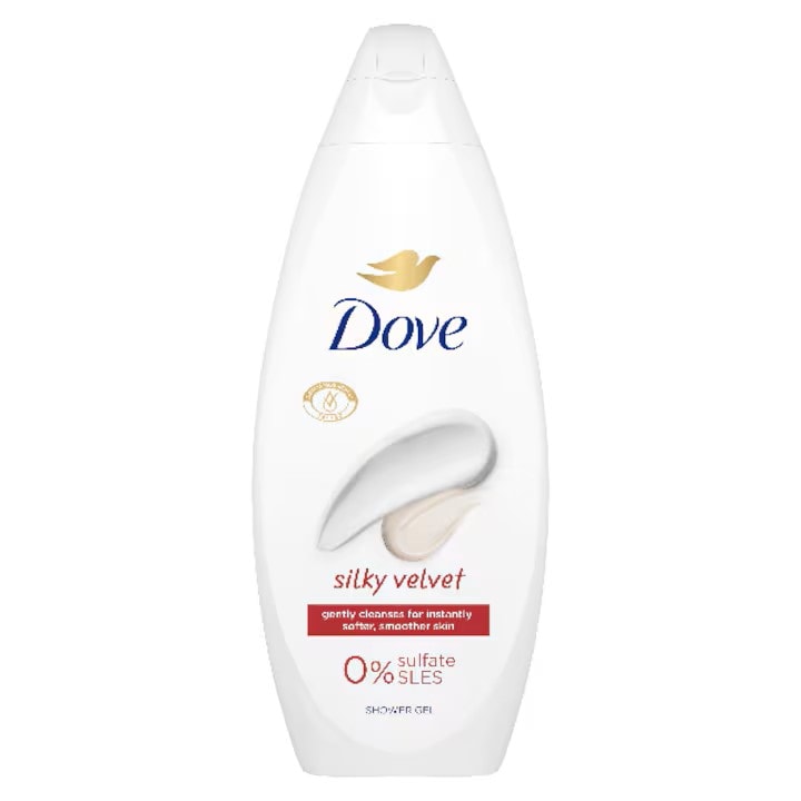DOVE GEL DUS DAMA 720ML SILKY VELVET