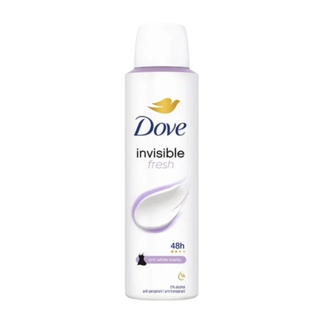 DOVE DEO DAMA 150ML INVISIBLE FRESH 48H