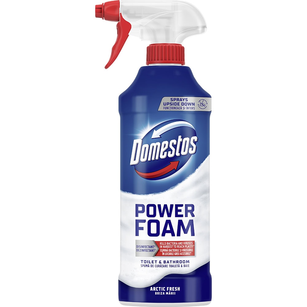 DOMESTOS POWER FOAM SPRAY 435ML ARCTIC FRESH