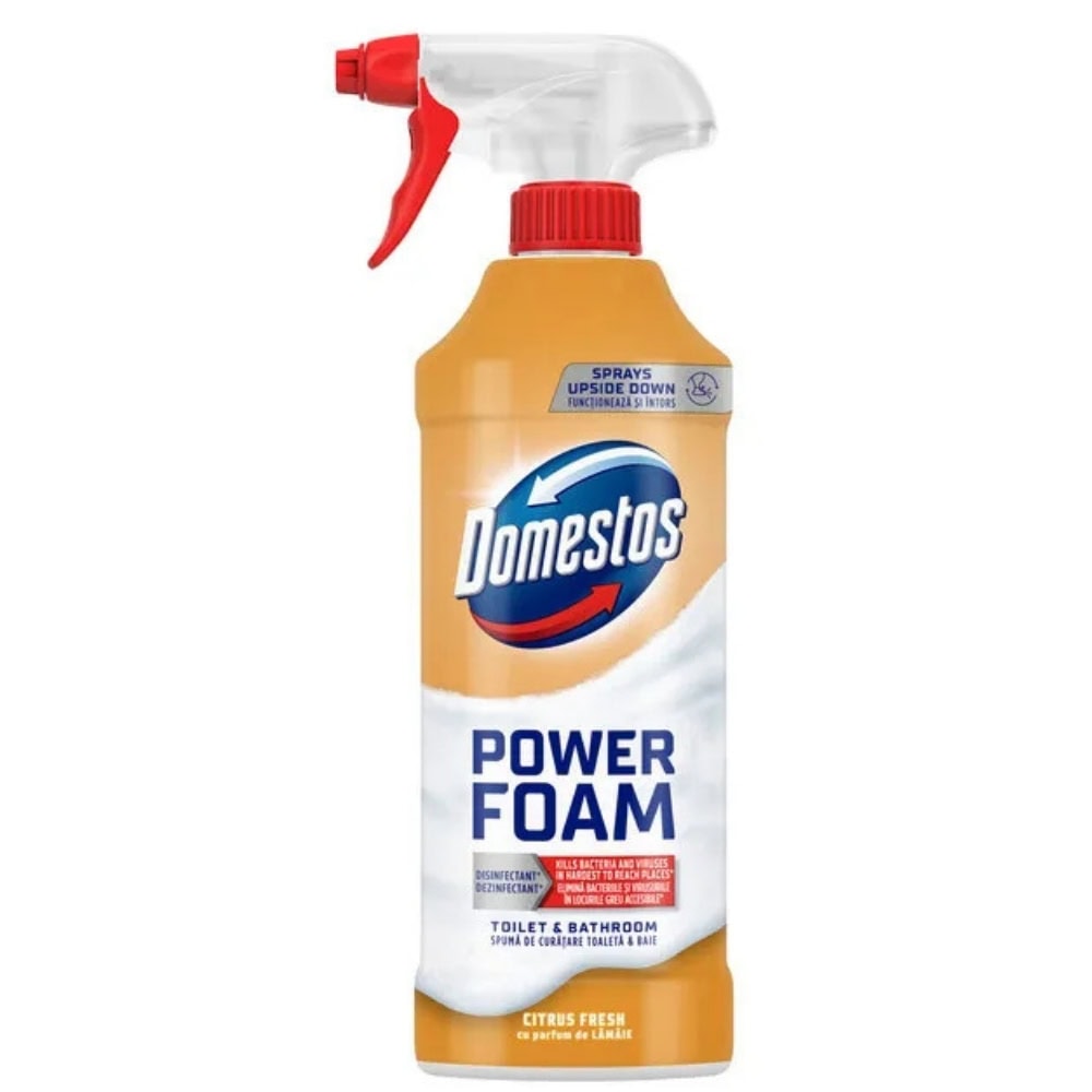 DOMESTOS POWER FOAM SPRAY 435ML CITRUS FRESH