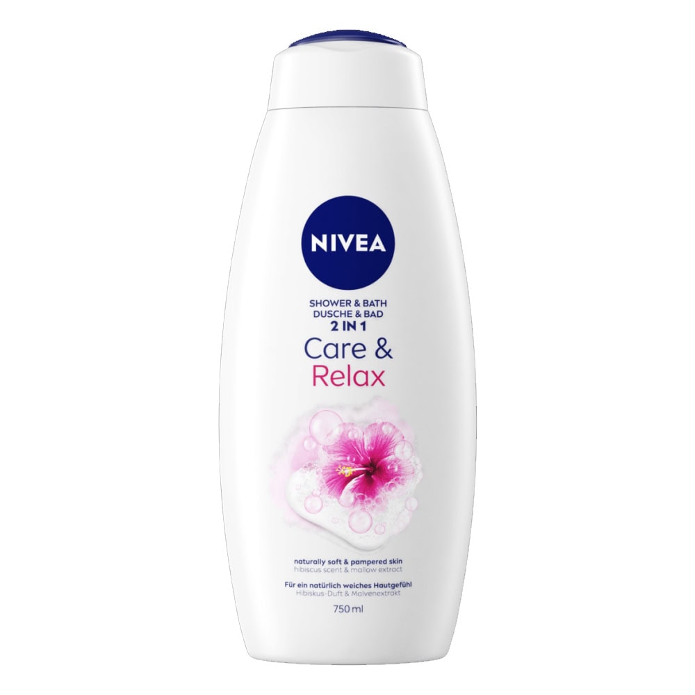 NIVEA GEL DUS 750ML DAMA CARE&RELAX